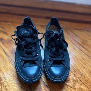 Converse All Black Low Top Canvas Sneaker